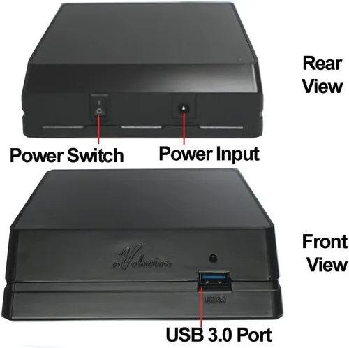 Vista 4 de Avolusion HDDGear - Disco duro externo USB 3.0 de 8 TB (para PS4 Pro y Slim, preformateado)