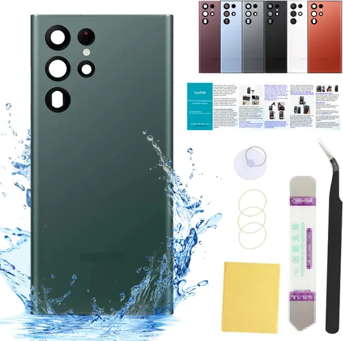 Vista 23 de Compatible para Samsung Galaxy S20+ Cubierta Trasera de Vidrio de Repuesto 6.7 Pulgadas Galaxy S20 Plus SM-G985 SM-G986 Todos los Operadores