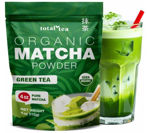 Vista 11 de Total Tea Té de desintoxicación para una ayuda saludable al peso - Sin cafeína - Té de hierbas con manzanilla, hibisco, raíz de jengibre