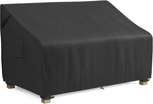Vista 14 de MR.COVER - Funda para sofá biplaza de patio de 2 plazas, impermeable, resistente para muebles de patio, con ventilación de aire y asas, no se