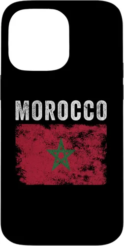 Vista 21 de Morocco Flag Distressed - Men Women Kids - Moroccan Flag Case for iPhone 16
