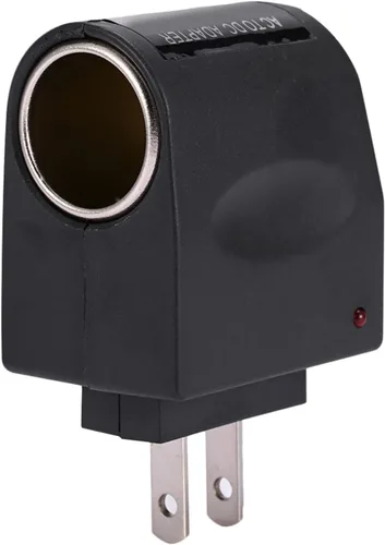 Vista 9 de Adaptador de corriente para encendedor de coche, cargador de cigarrillos de 12 V CC, convertidor de pared de CA a CC, enchufe de EE. UU