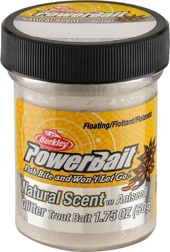 Vista 15 de Berkley PowerBait Natural Glitter Trout Fishing Dough Bait