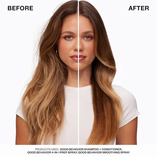Vista 8 de IGK GOOD BEHAVIOR - Aerosol de preparación 4 en 1 para viaje, sin enjuague, desenreda, protector de calor, vegano y libre de crueldad, 2 onzas