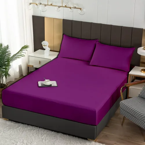 Vista 56 de Crown Collection Premium Quality 600-Thread-Count 100% Egyptian Cotton 8 Piece Fitted Sheets 12" Deep Pocket with 16 Pcs Pillowshams (20"X30"), Twin
