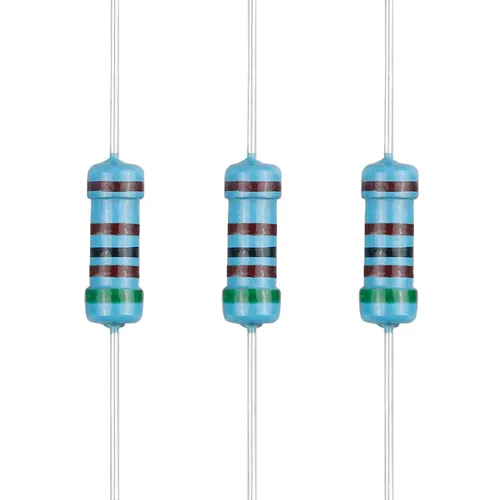 Vista 106 de 100 resistencias 1/2 W (0.5 Watt) ±1% tolerancia de película metálica, múltiples valores de resistencia opcional