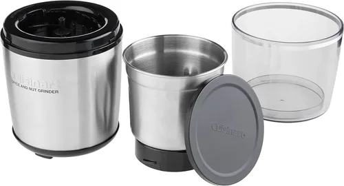 Vista 2 de Cuisinart SG-10 - Molinillo eléctrico para especias y nueces, acero inoxidable/negro, mini (paquete de 4)