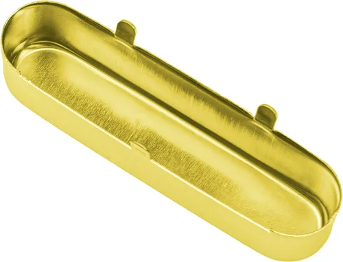 Vista 3 de 2 fundas para pastillas de cuello de guitarra Yootones compatibles con guitarra eléctrica TL Tele Telecaster Style (dorado)