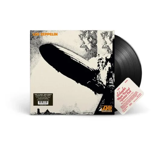 Led Zeppelin - Exclusive Limited Edition Black Colored Vinyl LP w Backstage Pass Replica