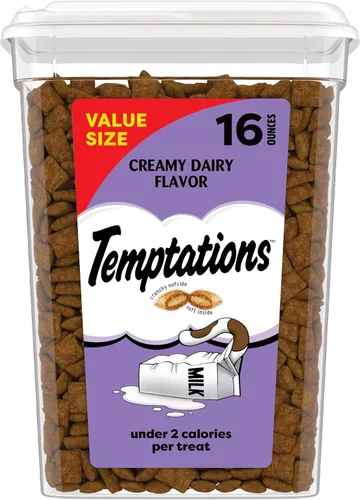 Vista 17 de Golosinas Temptations clásicas para gatos, empaque múltiple