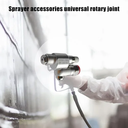 Vista 7 de Gra-co 287030 Válvula de cierre de extensión de junta giratoria Válvula antiescupir Airless Spray Adapter Joint para pulverizadores de pintura sin