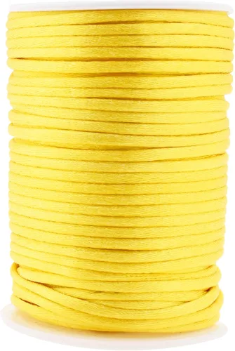 Vista 111 de Mandala Crafts Cordón de nailon satinado de 1/64 pulgadas (0.024 in), 100 yardas para pulseras, collares, joyas y adornos de macramé