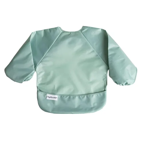 Vista 11 de Tiny Twinkle - Babero a prueba de suciedad para bebés y niños pequeños, bonito, de manga larga, impermeable, lavable a máquina, cierre a prueba