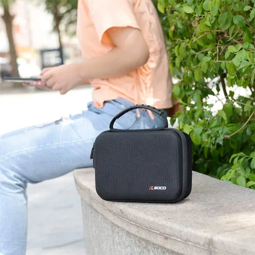 Vista 7 de RLSOCO Estuche de transporte compatible con Bell+Howell Vacutrim Deluxe inalámbrico para hombre recortadora de barba (solo funda)