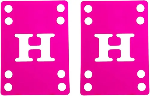 Vista 9 de H Block Almohadillas elevadoras para patineta longboard - Juego de 2 elevadores, almohadillas de goma de 1/8" (3 mm), 1/4" (6 mm)