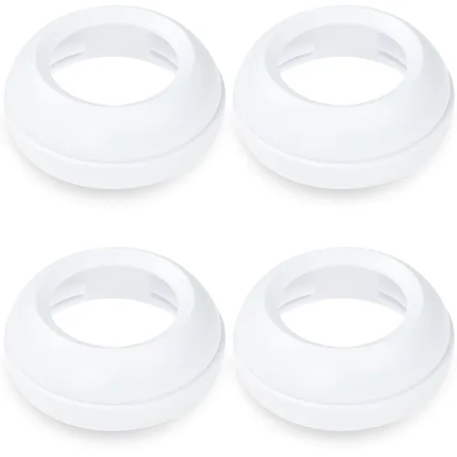 Anillos de pezón de repuesto prémium para biberón Philips Avent, collares de botella compatibles con tornillos para botellas de plástico natural y