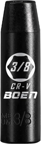 Vista 21 de BOEN 1/2" unidad de enchufe de impacto profundo, enchufe de impacto premium, enchufe de 24 mm, métrico, 6 puntas, acero Cr-V con marcaje láser