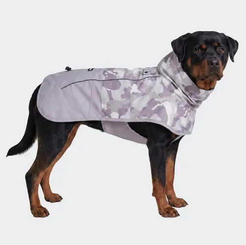 Vista 46 de Spark Paws - Chaqueta impermeable para perros, resistente al viento, para perros pequeños, medianos, grandes y extragrandes, traje reflectante