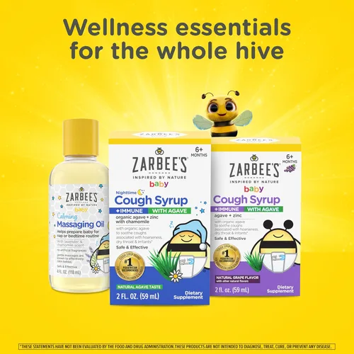 Vista 8 de Zarbee's Ungüento calmante para el pecho del bebé con eucalipto y lavanda, fórmula segura y eficaz sin petróleo, 1.5 onzas