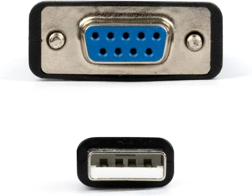 Vista 6 de Cable USB a RS232 DB9 hembra de 4.9 ft/4.92 pies con chipset FTDI para equipos U.S. Solid Windows 11,10, 8.1, 8, 7, Vista, XP, 2000, Linux y Mac