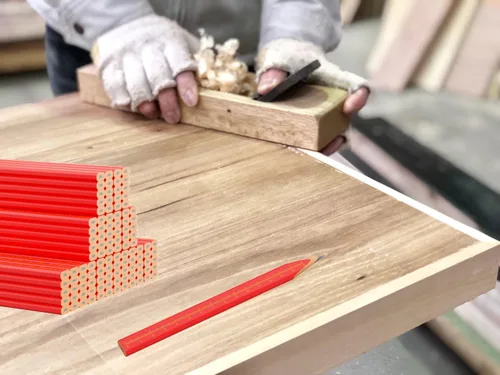 Vista 4 de XANADU Lápices de construcción de lápiz de carpintería para herramienta de escritura de carpintería (8 PCS)