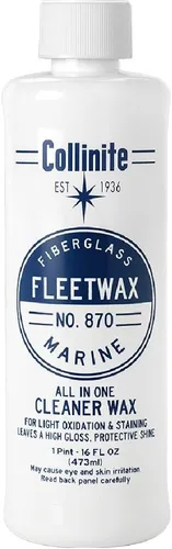 Collinite Cera limpiadora todo en uno 870 para marinos/caravanas. Elimina la oxidación + restaura el aspecto + proporciona un brillo alto en un solo