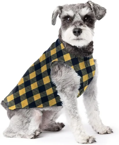 Vista 66 de Goldpaw - Chaqueta elástica de vellón para perros pequeños, suéter súper suave y cálido para perro, chaleco de suéter para mascotas para otoño e