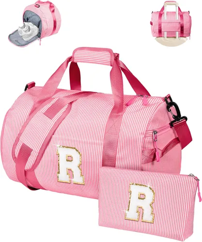 Vista 112 de Regalo para Adolescentes, Bolsa de Viaje para Niñas, Bolsas de Fin de Semana para Niños con Compartimento para Zapatos, Bolsa de Fin de Semana