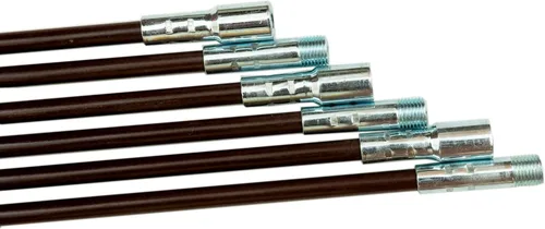 Vista 4 de Rutland KRK-18 Fiberglass Chimney Brush Rod Kit