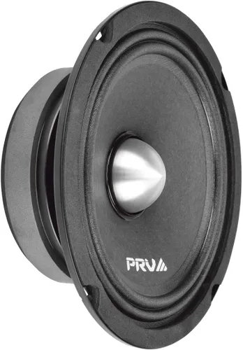 Vista 4 de PRV AUDIO 2 altavoces tipo bala 6MR250B-4 de rango medio delgado de 6.5 pulgadas, 250 vatios, 4 ohmios, de montaje delgado, audio para automóvil