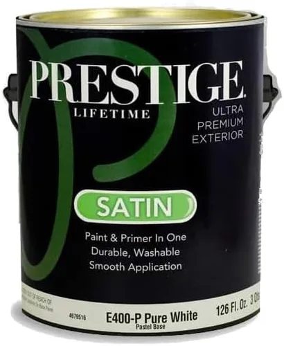 Vista 8 de PRESTIGE - Pintura para techos interiores, 1 galón, blanco brillante