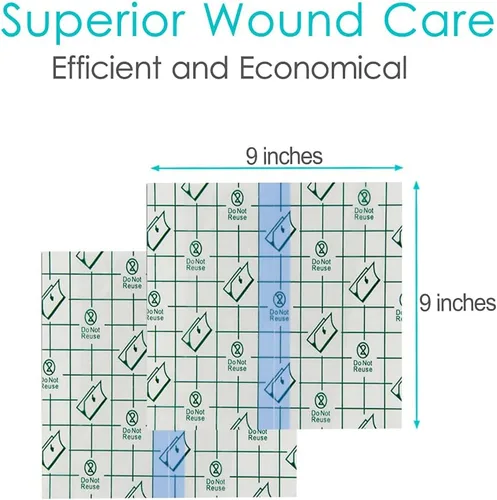 Vista 28 de Cubierta de ducha de puerto de diálisis impermeable, protector de ducha para catéter de PD, protector de ducha de puerto de quimioterapia, 6 x 6 Con