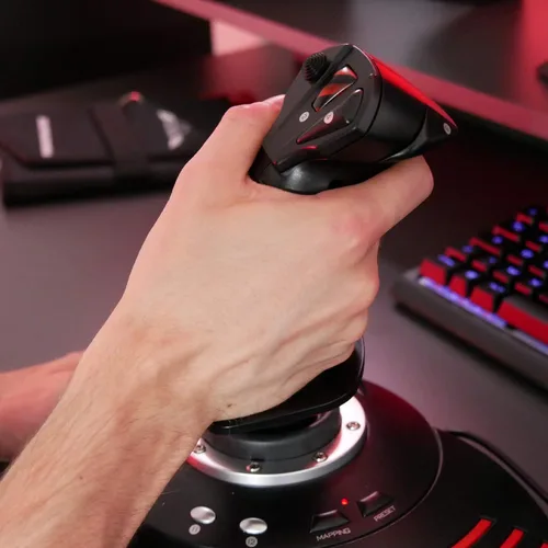 Vista 4 de ThrustmasterT. Flight hotas X Joystick para PS3y PC con desmontable Control del acelerador "categoría de Producto PCPC Vuelo Sticks