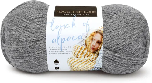 Vista 19 de Lion Brand Yarn Touch of Alpaca - Paquete de 3 hilos Goldenrod