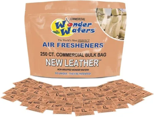 Vista 5 de Wonder Wafers ambientadores de aire 25 unidades. Envueltos individualmente, fragancia de polvo de bebé