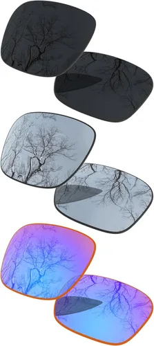 Vista 20 de ToughAsNails Set of 3 Replacement Lenses for Oakley Jupiter Squared Pack