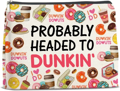 Vista 21 de Bolsa de maquillaje floral humor, regalos para mujer, A, Estampado juguetón