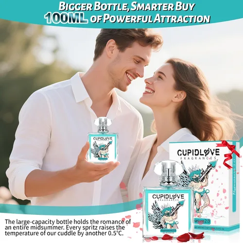 Vista 2 de CUPIDLOVE Original Hypnasure 2.0 Pheromon Colonia para Hombre 3.4 fl oz
