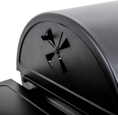 Vista 9 de Char-Griller E1816 King-Griller Gambler - Parrilla de carbón portátil en color negro