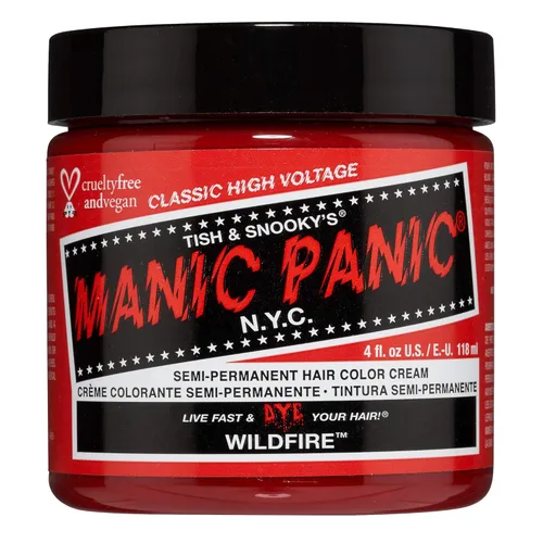 Vista 52 de Manic Panic - Crema clásica para teñir los cabellos de color naranja psicodélico y estilo atardecer. Fórmula semi-permanente.