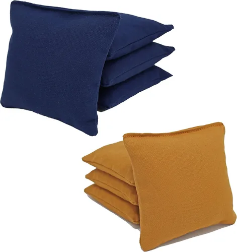 Vista 27 de Bolsas de cornhole con regulación ACA de Donkey Sports (personalizable) Juego de 8. Relleno de maíz.