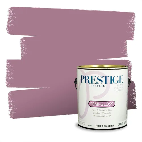 Vista 560 de Prestige Paints Pintura exterior e imprimación en uno, 1 galón, plano, coincidencia comparable de Valspar* Amber Rose*