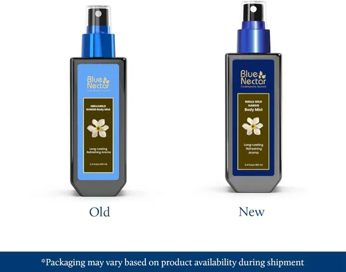 Vista 2 de Blue Nectar Chamba Wild Nargis Body Mist para una frescura duradera y olor corporal aromático (3.4 onzas líquidas)