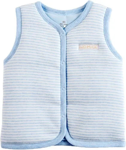 Vista 12 de Monvecle - Chaleco de algodón cálido para bebé o niño pequeño (Unisex)