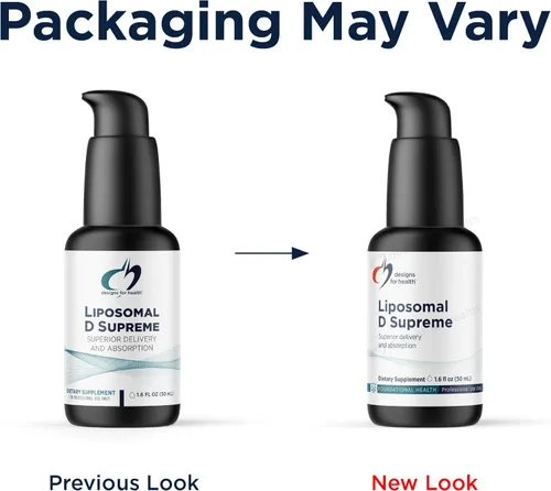 Vista 6 de Designs for Health Liposomal D Supreme Vitamina D Líquido – 2500 UI de Vitamina D3 + Vitamina K (K1 + K2) – Liposomas para una absorción superior