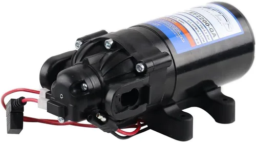 Vista 15 de Everflo EF1000-BOX - Bomba de diafragma de 12 V en caja con puertos de manguera de 3/8 pulgada, 1,0 GPM