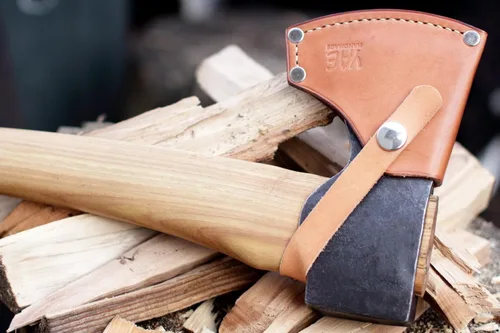 Vista 6 de Review Outdoor Gear Hacha Funda para Husqvarna 26 pulgadas Mango Curvo Hacha Multiusos