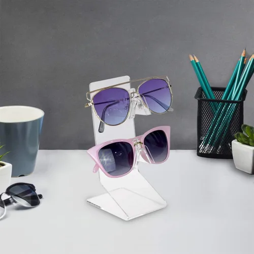 Vista 7 de MOOCA Soporte de marco de lentes de acrílico Gafas de sol Rack Pantalla de gafas