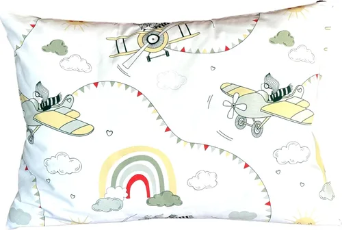 Vista 9 de Funda de almohada para niños pequeños de 13 x 18 pulgadas, almohadas de unicornio de algodón, fundas de almohada pequeñas para almohadas de viaje
