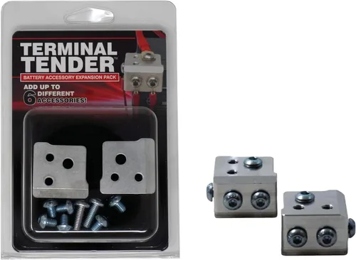 Hardline Products USA Terminal Tender - Expansores de poste de batería - Bloque de distribución de energía de 12 V para ATV, UTV, motocicleta y SXS